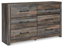 Load image into Gallery viewer, Drystan King Bookcase Bed with 4 Storage Drawers with Dresser

