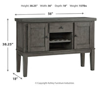 Load image into Gallery viewer, Hallanden Counter Height Dining Table and 4 Barstools with Storage
