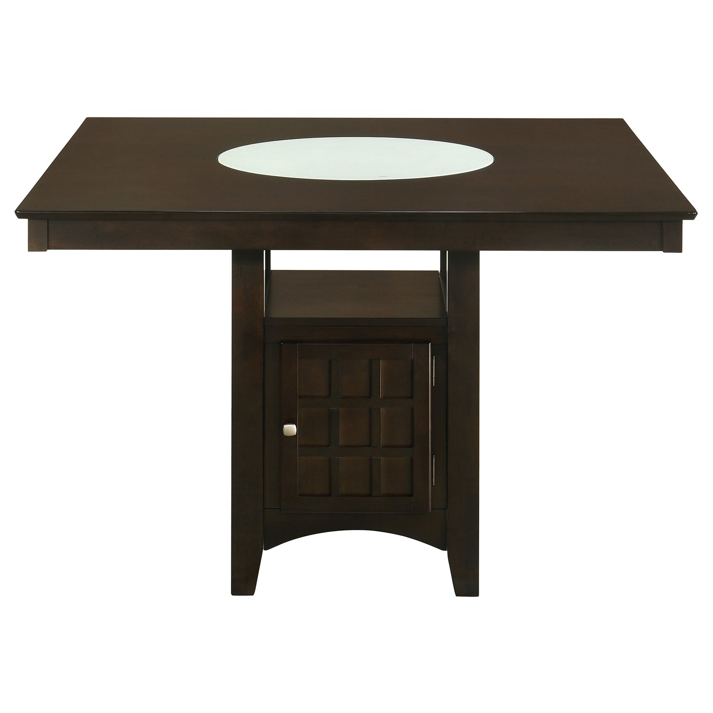 Gabriel Square Counter Height Dining Table Cappuccino
