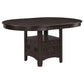 Lavon Dining Table with Storage Espresso