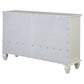 Sandy Beach 11-drawer Rectangular Dresser Cream White