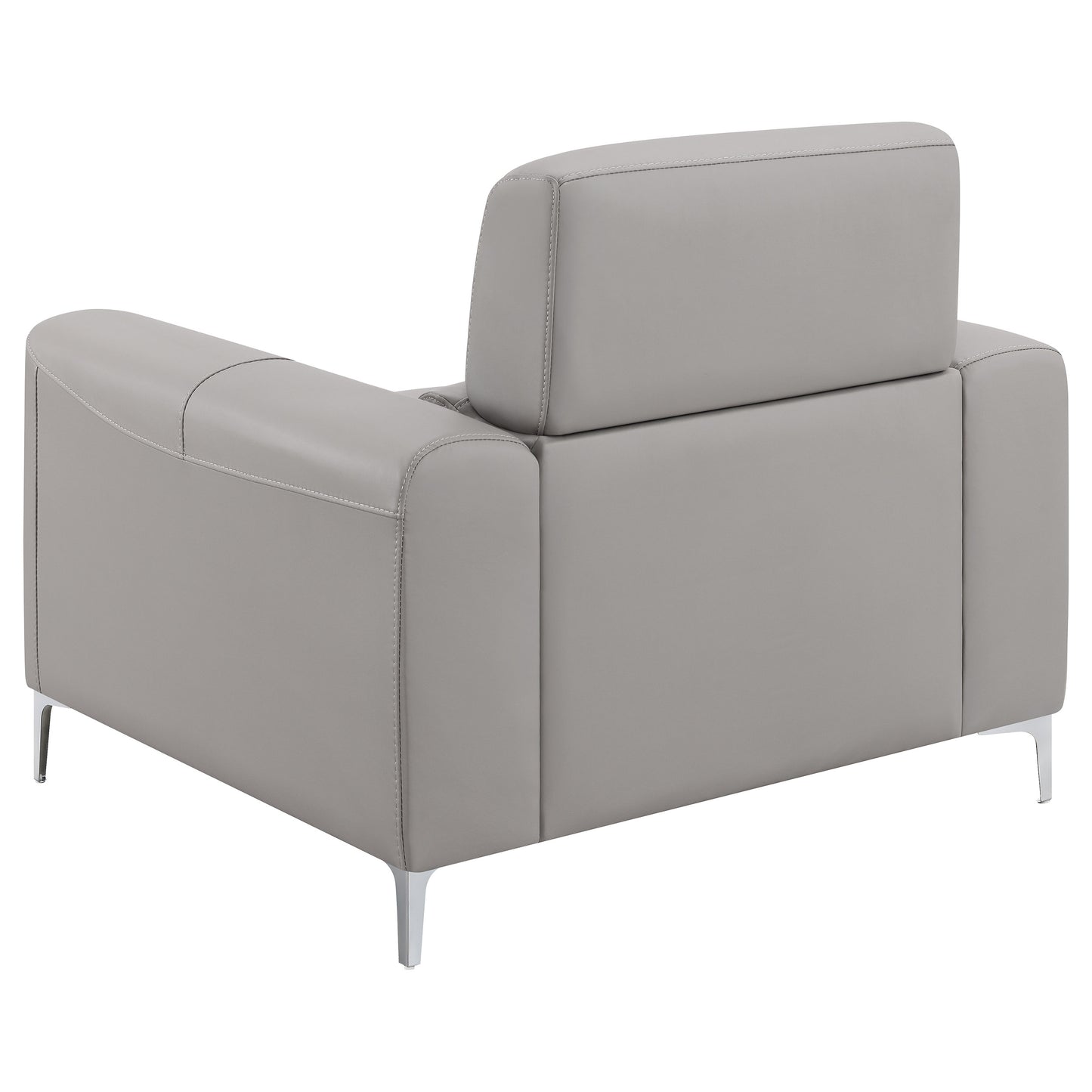 Glenmark Track Arm Upholstered Chair Taupe