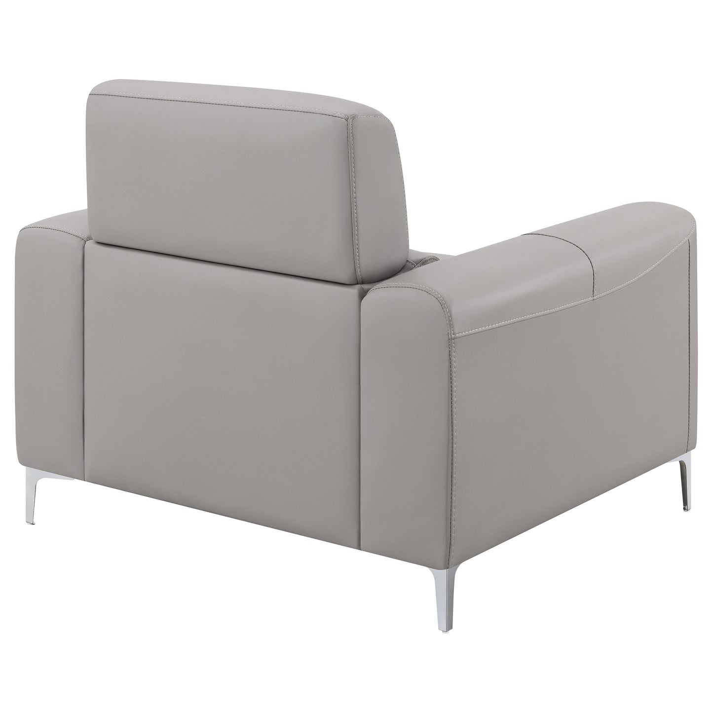 Glenmark Track Arm Upholstered Chair Taupe