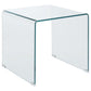 Ripley Square End Table Clear
