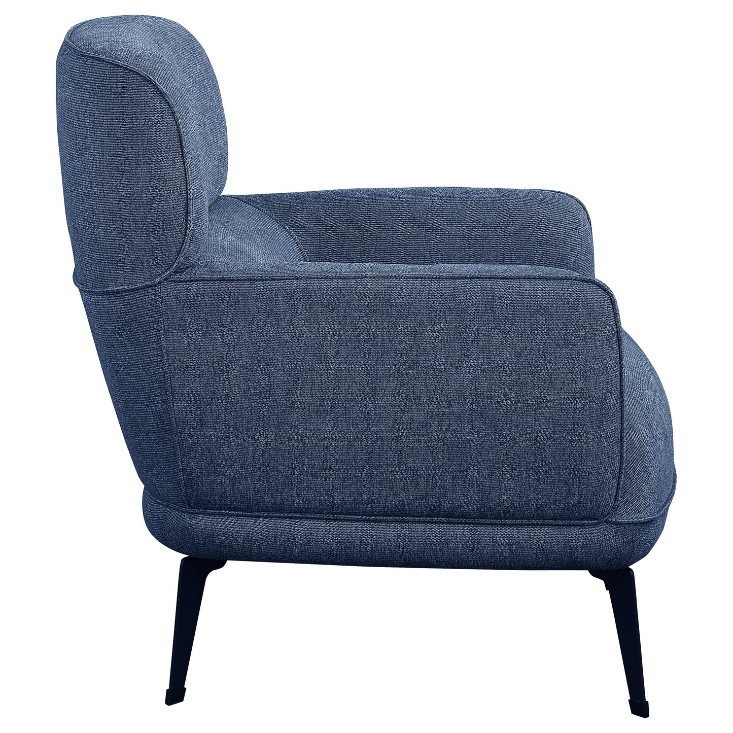 Andrea Heavy Duty High Back Accent Chair Blue
