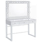 Umbridge 3-drawer Vanity Set with Lighting Chrome and White