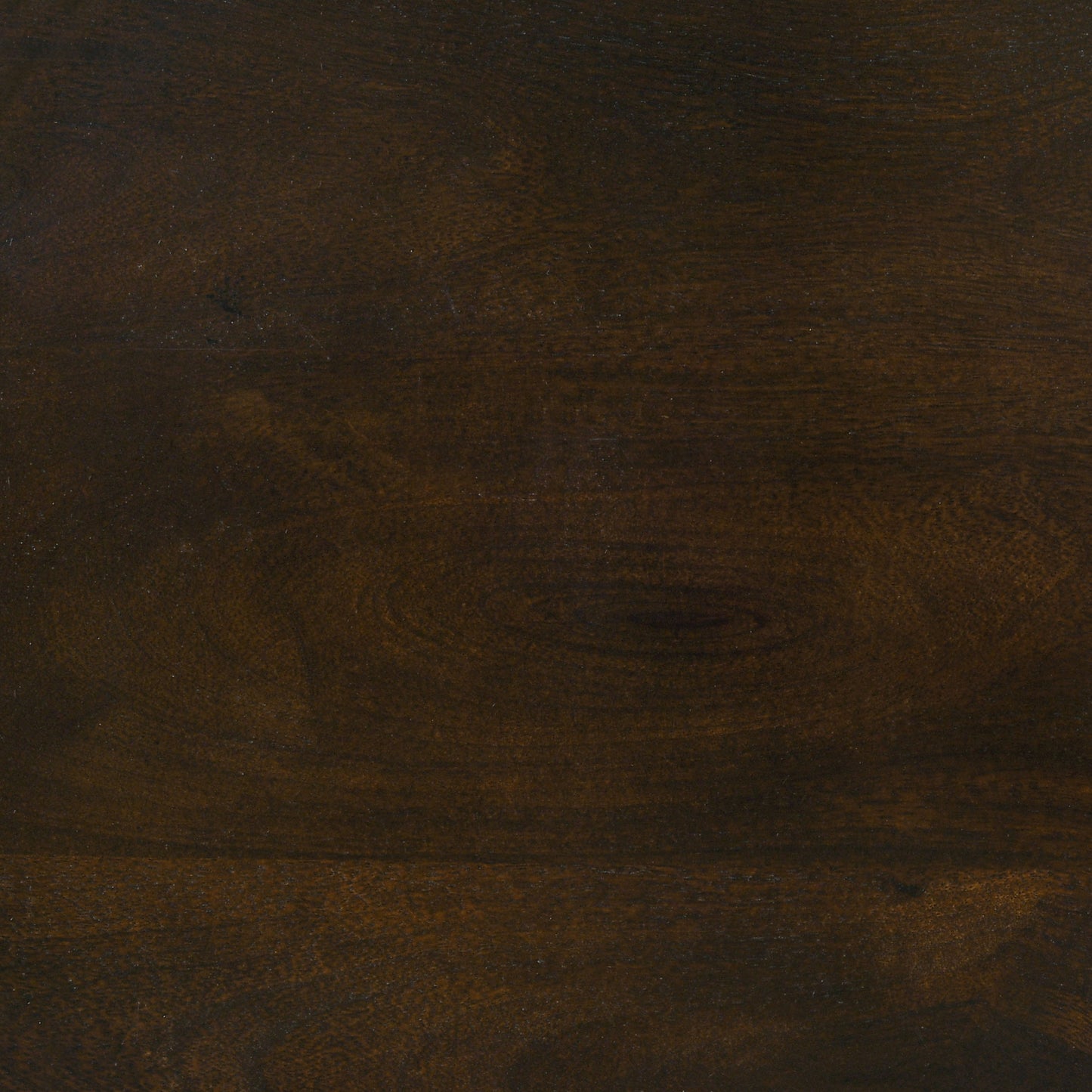 Krish 24-inch Round Accent Table Dark Brown